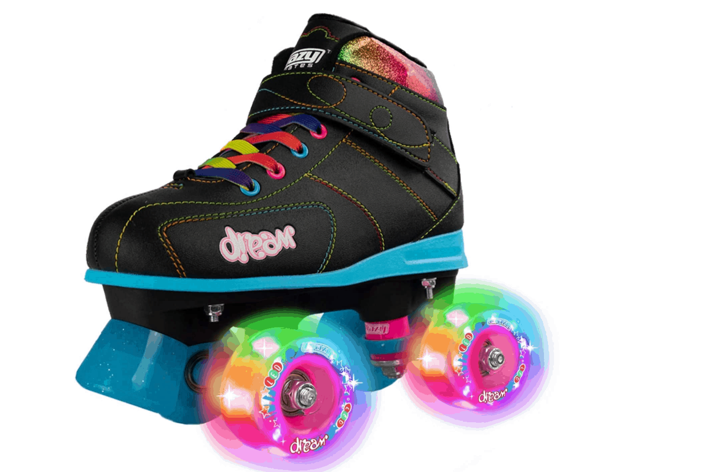 Rollschuhe Leuchtrollen