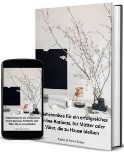 7 Geheimnisse für ein erfolgreiches Online-Business, für Mütter oder Väter, die zu Hause bleiben - 3D COVER