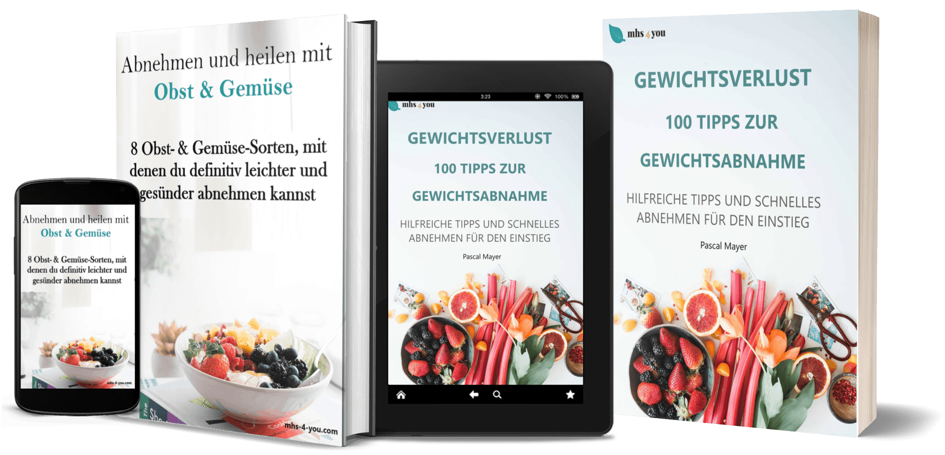 Abnehmen und Gewichtsabnahme - Ebooks - mhs 4 you - Razika Mayer